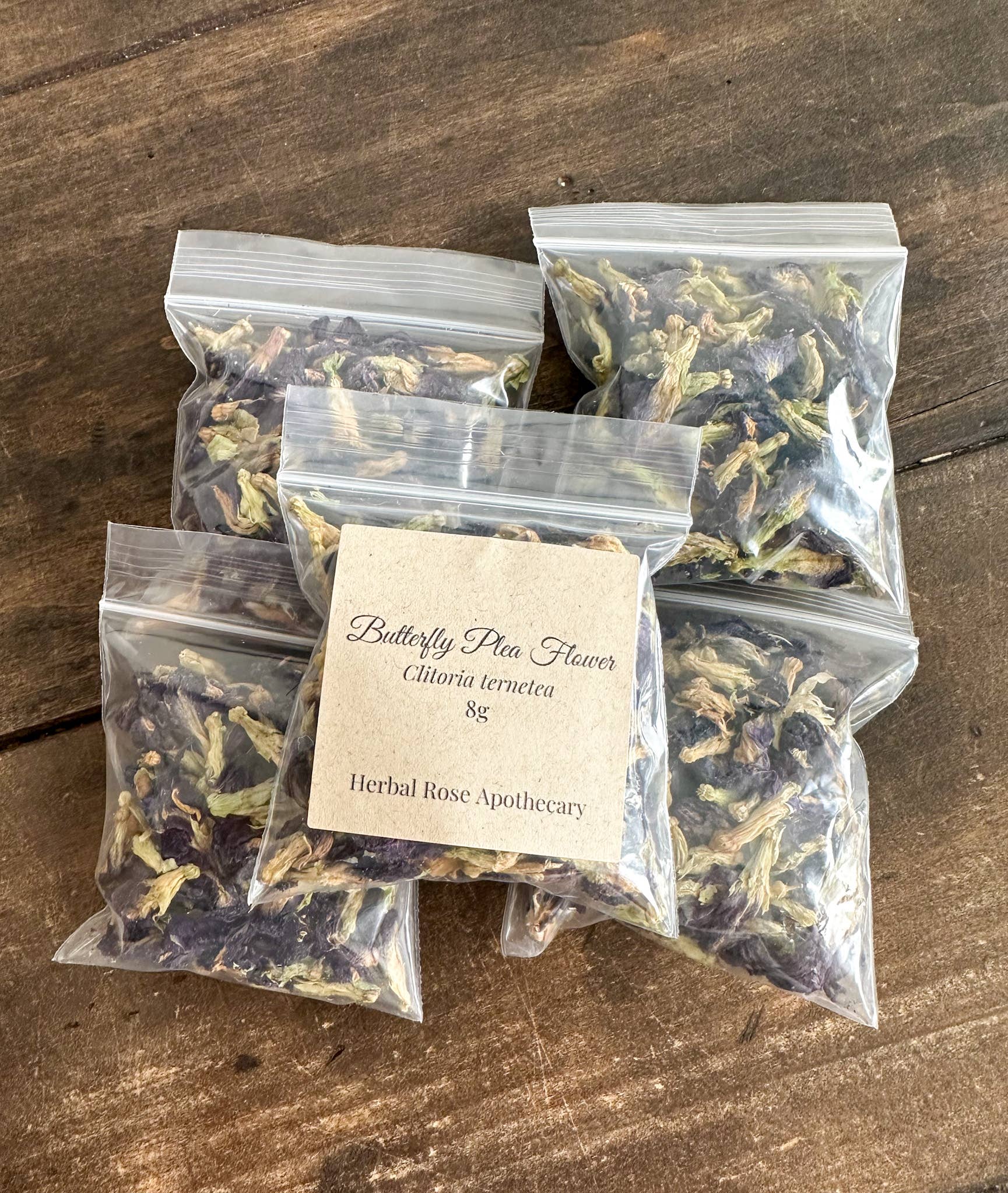 Herbal Rose Apothecary - Wholesale Loose Tea - Butterfly Pea Flower1