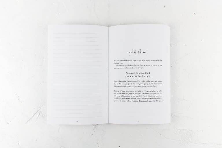 Thought Catalog - Wholesale Journal/Diary - Your Heart Will Heal - A Gentle Guided Journal For Getting O3