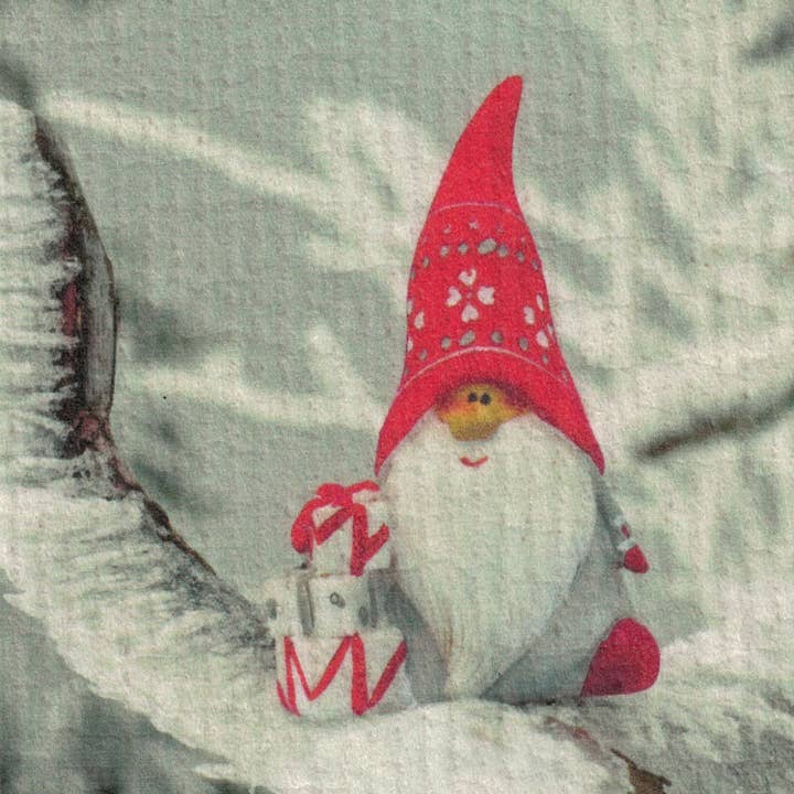 Swedish Dishcloth - Little Tomte for wholesale by Scandinavian Specialties