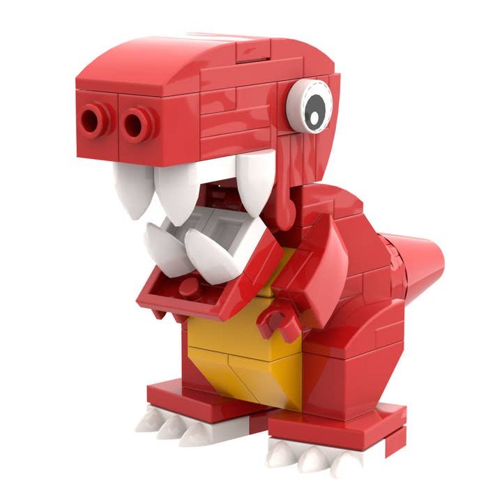 Baby T-Rex Dinosaur Building Set made with LEGO parts - B3 Customs for wholesale by B3 Customs