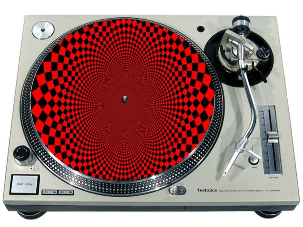 Phatmatz - Wholesale Music Accessory - Slipmat 12"/ 7" for Record Players - Geometry 71