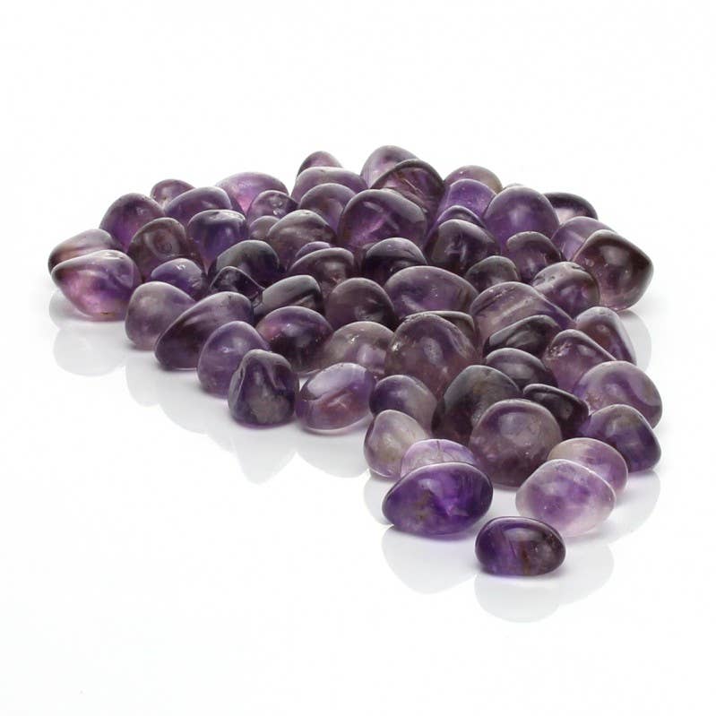UniArt - Wholesale Ornament - Small amethyst pebbles, 200 grams0