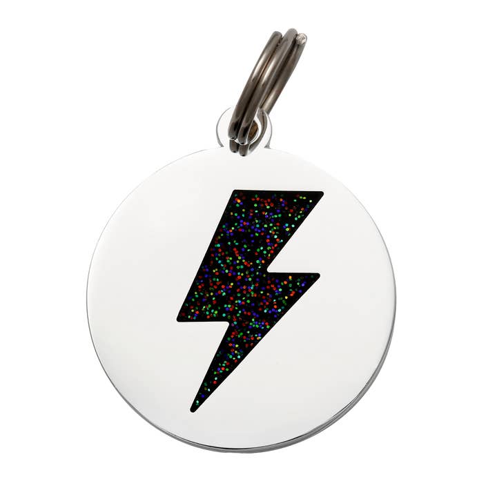 Two Tails Pet Company - Wholesale Pet Identification Tag - Dog - Lightning Bolt Pet ID Tag5