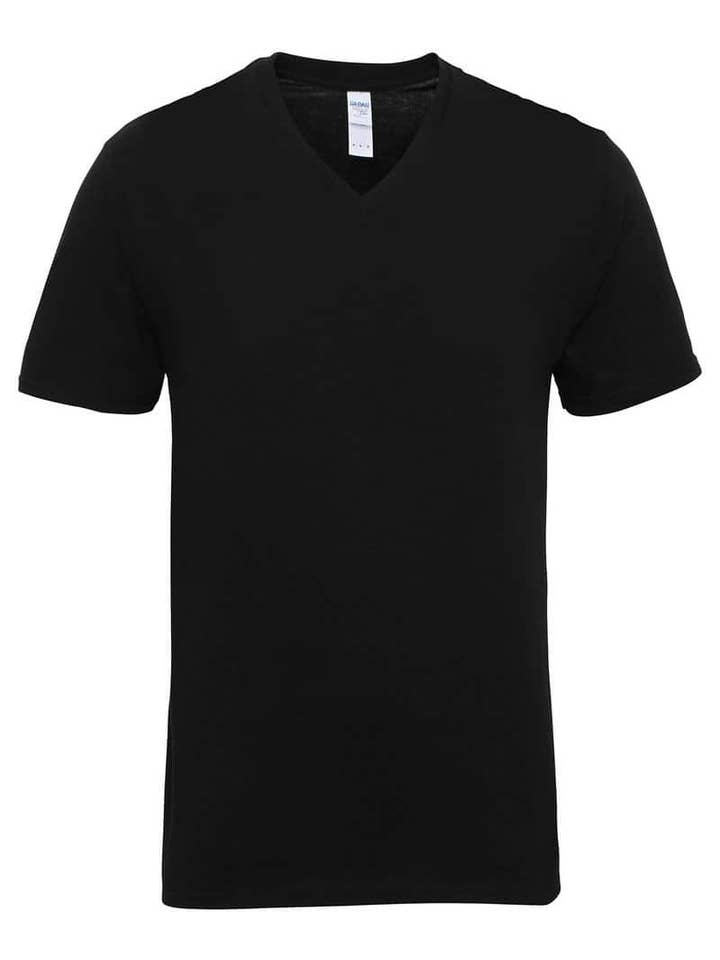 TheWorkwear - Venta al por mayor Camiseta - Hombre - Camiseta Premium Cotton® con cuello en V para adultos - Gildan