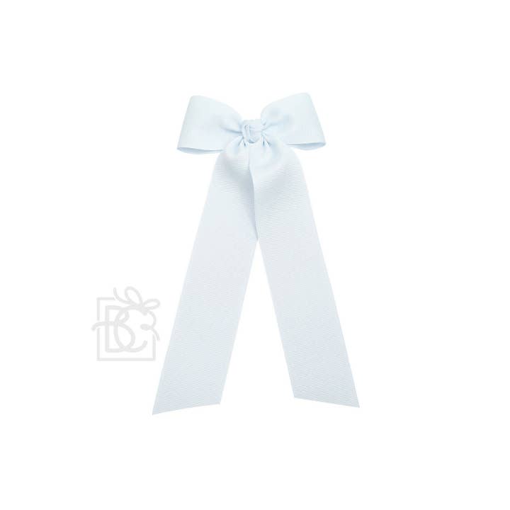 Beyond Creations, LLC - Wholesale Hair Bow - Kids - FLAT BOW W/ 7" STREAMERS ON ALLIGATOR CLIP23