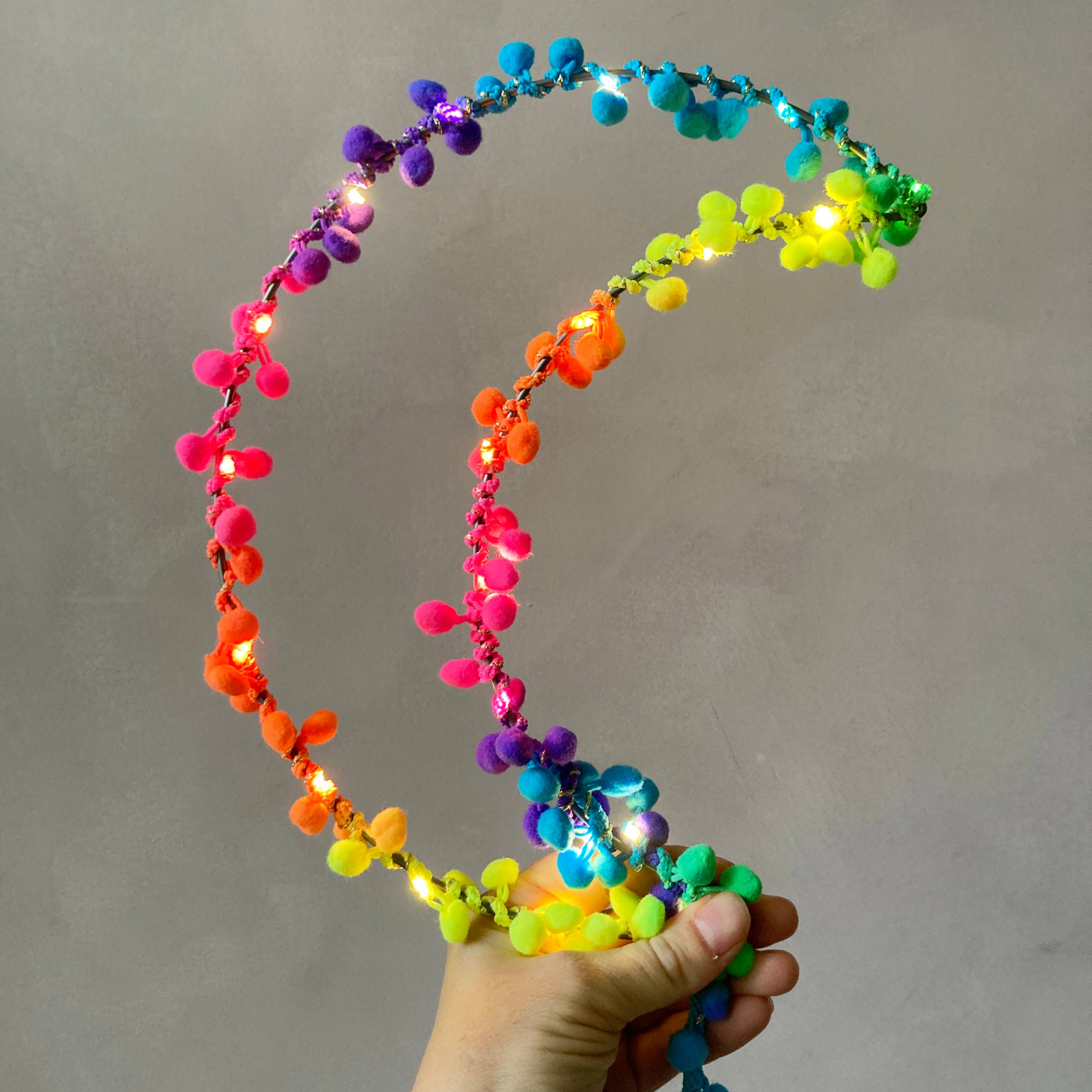 Melanie Porter – wholesale Night light – Child & baby – Pom Pom Moon Fairy Light3