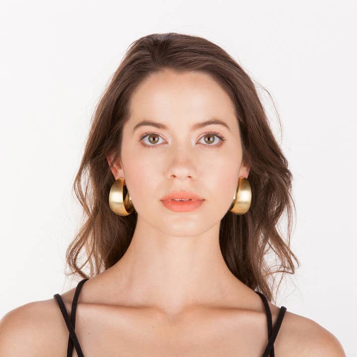 SF BRAND INC - Wholesale Hoop Earrings - Brooke Hoop Earrings