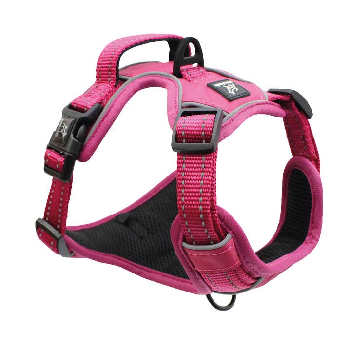 Pawshtails - Wholesale Pet Harness - Dog - Pink Anti-Pull Dog Harness