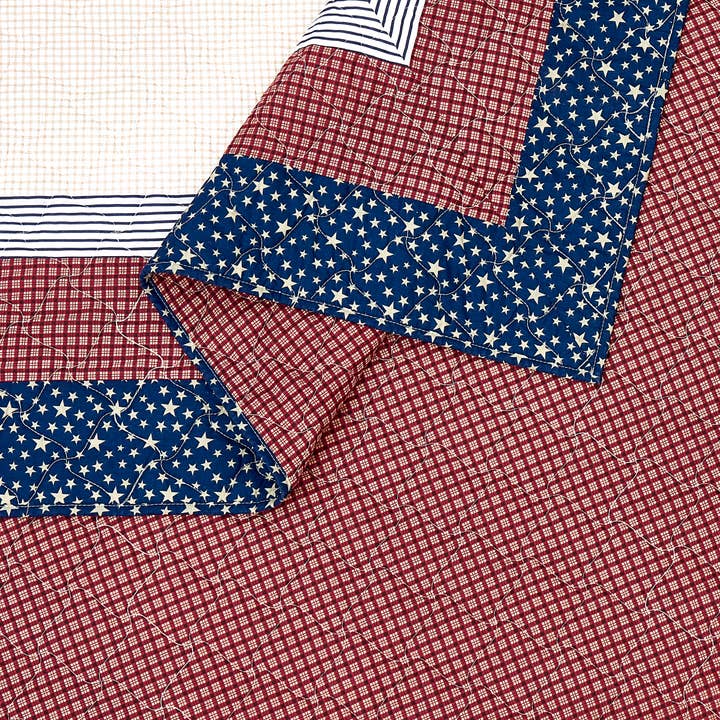 Peking Handicraft - Wholesale Bedding Set - TEXAS LONE STAR QUILT SET-3PC