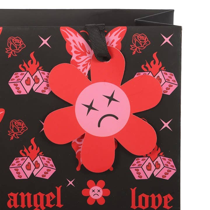 Something Different Wholesale - Wholesale Gift Bag - 23cm Medium Flaming Y2K Butterfly Gift Bag2