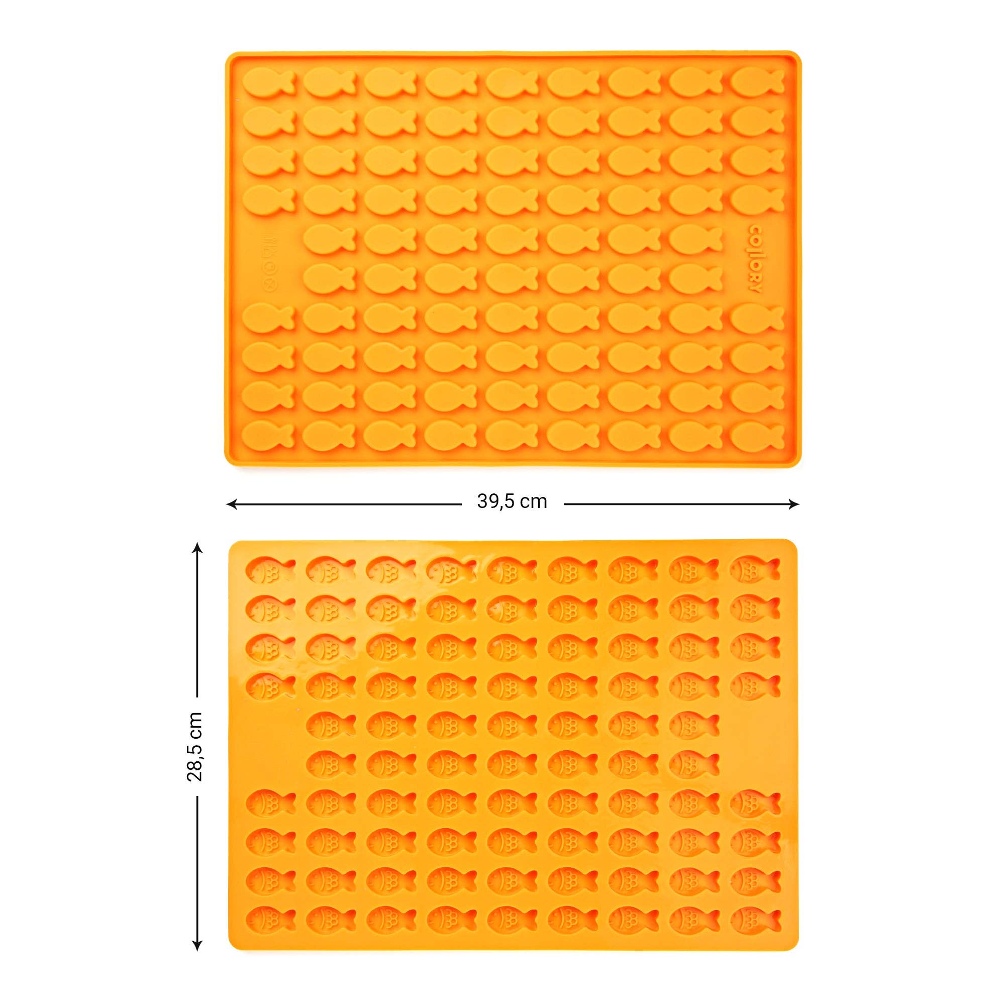 Collory - Wholesale Voedermat - Hond - Visvormige bakmatten voor hondenkoekjes (mini en medium)50