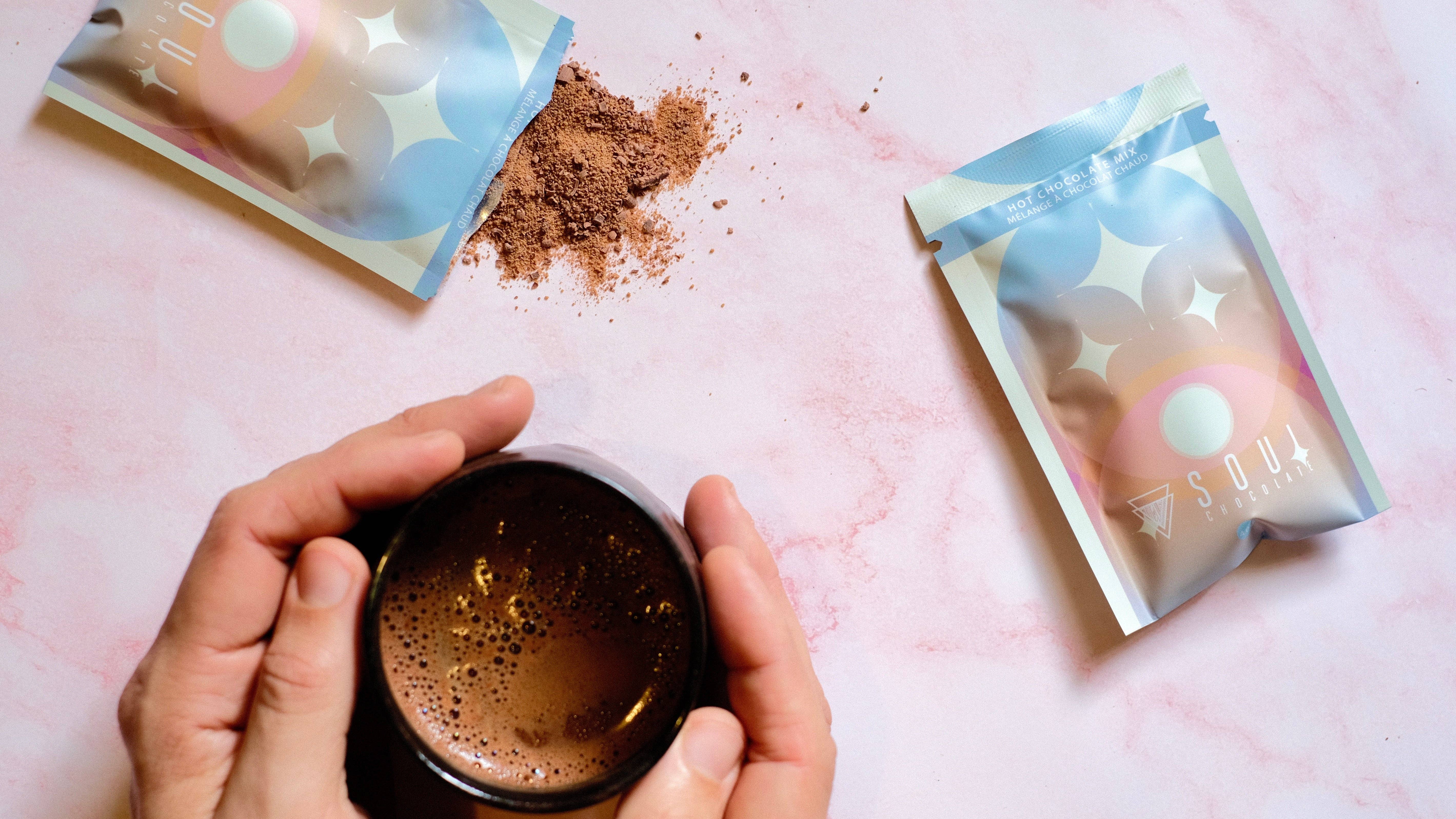 Soul Chocolate - Wholesale Hot Cocoa Mix/Kit - Instant Hot Chocolate Pouch3