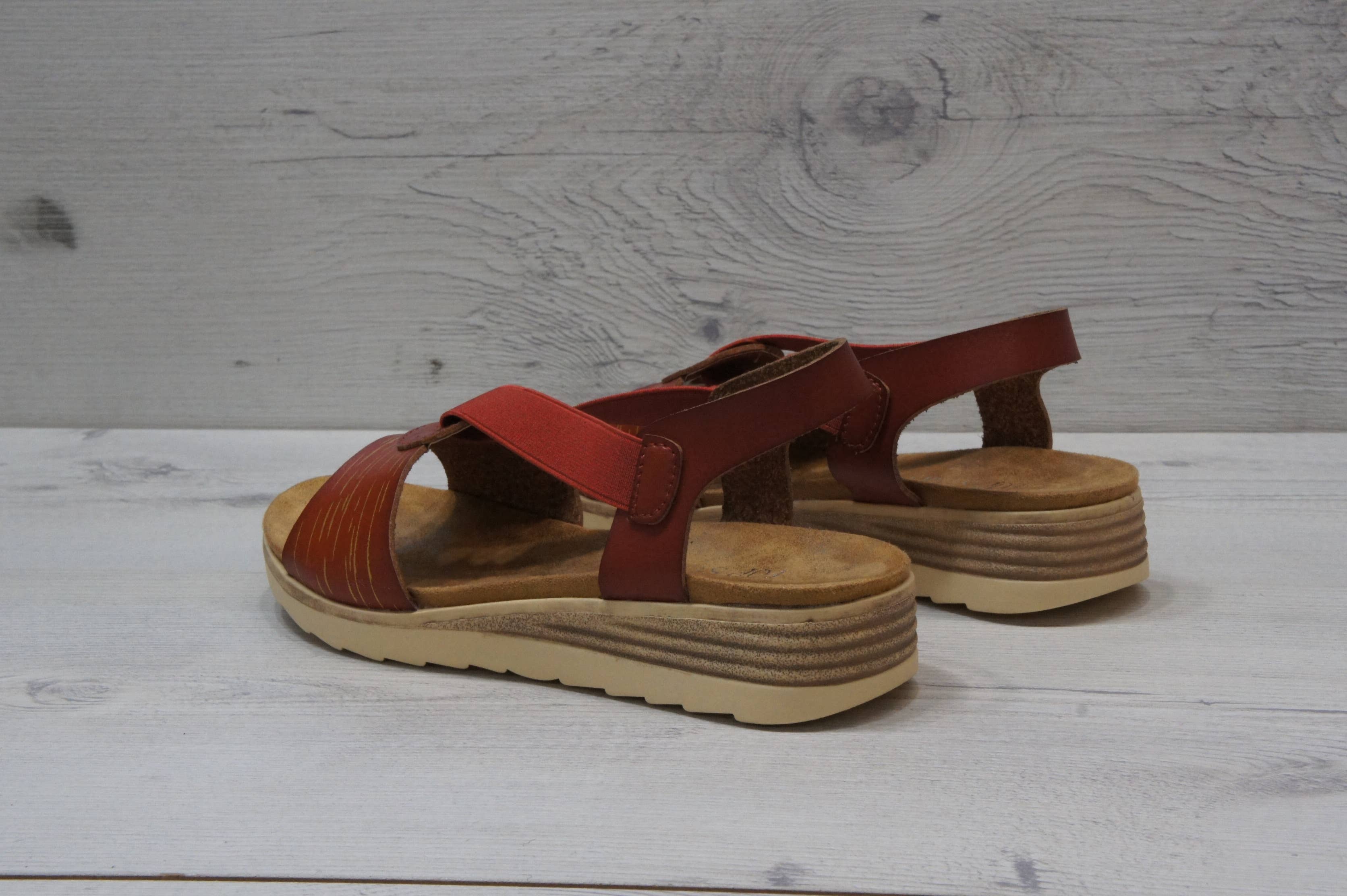 Top Staka – wholesale Sandals – Women's – A68159 Women's Plain Simple Circular Elastic Strap Sandals8