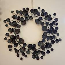 Indaba Trading - Wholesale Wreath - Black Eucalyptus Wreath