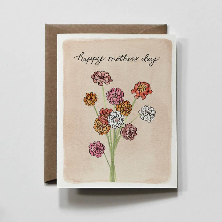 everglow handmade - Wholesale Mother's Day Card - Mother's Day Stems | Mother's Day Greeting Card