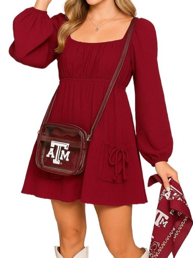 Game Day Babydoll Dress for wholesale by Vanilla Monkey