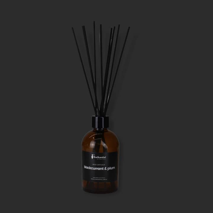 Amber Large Blackcurrant & Plum Reed Diffuser for wholesale by Three Lifetimes