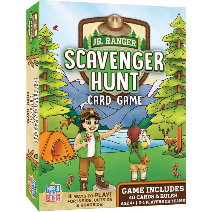 Jr Ranger - Scavenger Hunt Card Game for wholesale by Masterpieces Puzzles
