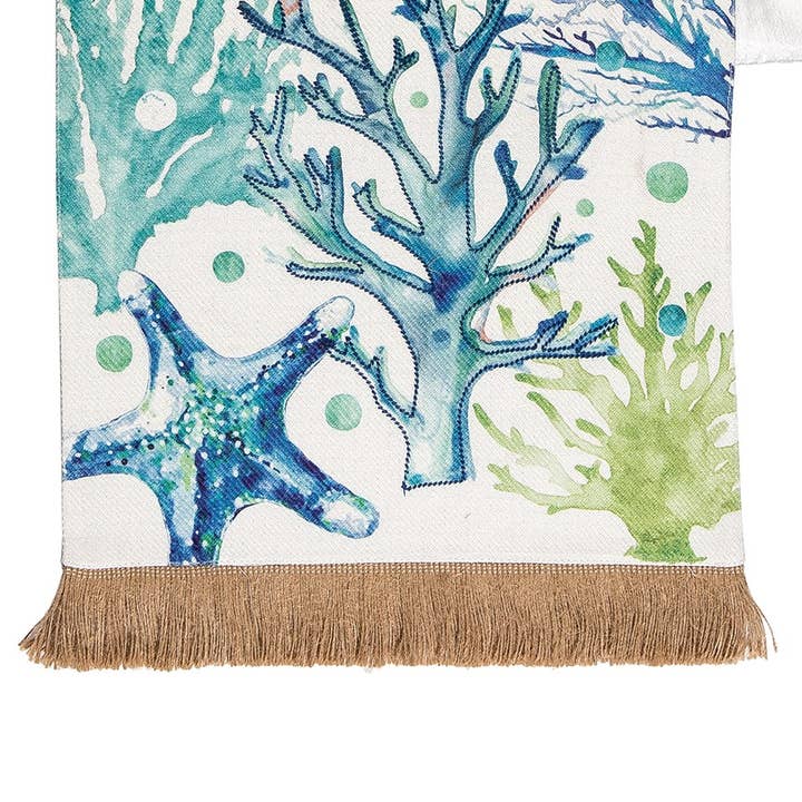 C&F Home - Wholesale Table Runner - Sea Life Embroidered Table Runner2