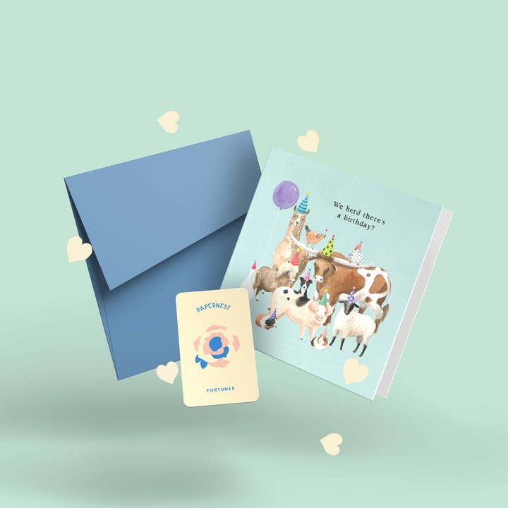 Papernest - Wholesale Birthday card - We Herd There's A Birthday Card - Wholesale1