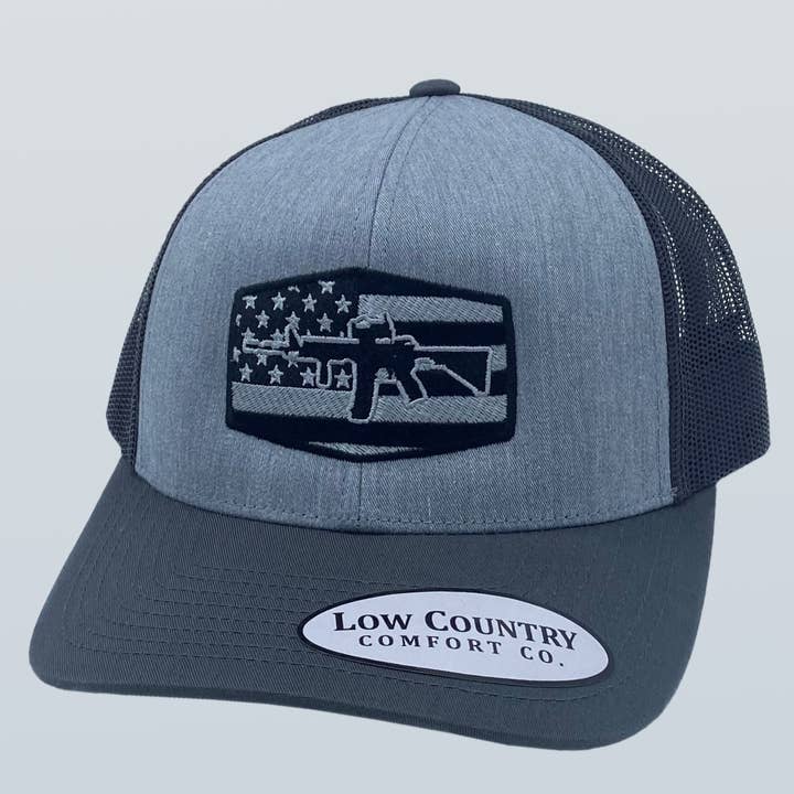 Cappello Freedom Series AR15 Heather/Charcoal/Black per la vendita all'ingrosso da parte di Riverbed Threads