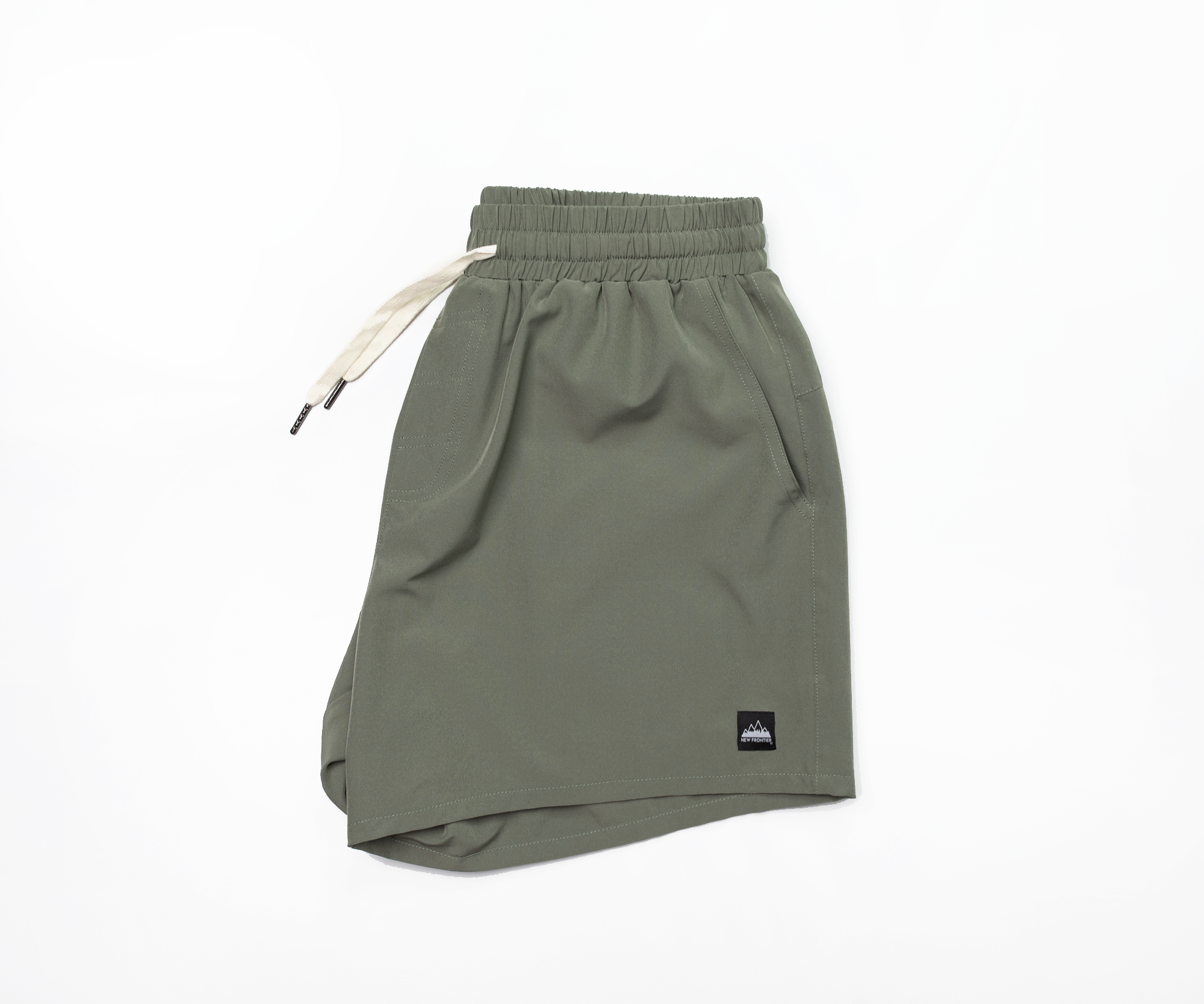 New Frontier - Wholesale Athletic Shorts - Men's - Men’s All Day 5" Short (Mineral)3