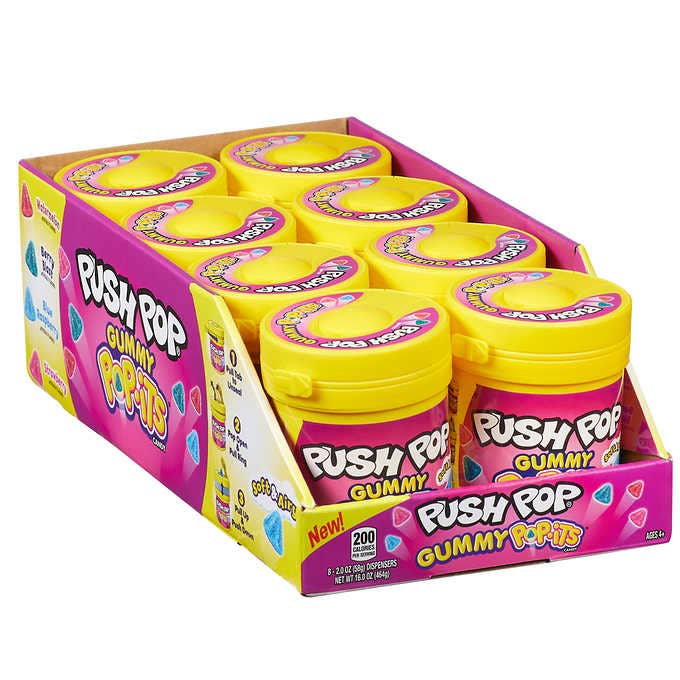 I Got Your Candy - Wholesale Gummy - Bazooka Push Pop Gummy Pop Its Candy 2oz - 8kt