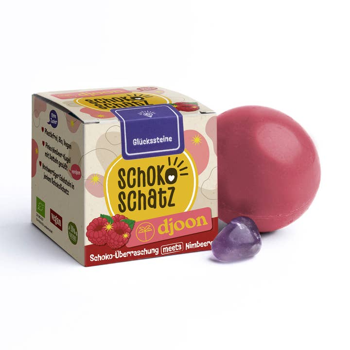 Sorpresa al cioccolato incontra djoon - con gemma - senza zucchero per la vendita all'ingrosso da parte di SchokoSchatz e.K.