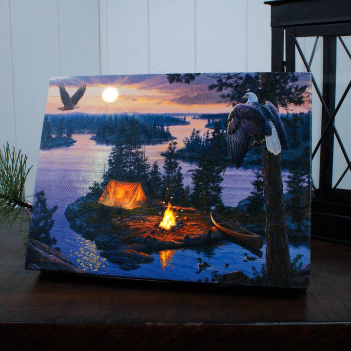 Lienzo de mesa iluminado Sundance 8x6 para venta al por mayor de Glow Decor