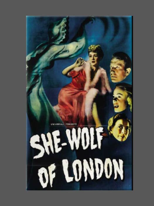 SHE WOLF OF LONDON, Magnet, Button, Mirror for wholesale by Ba Ba Buttons