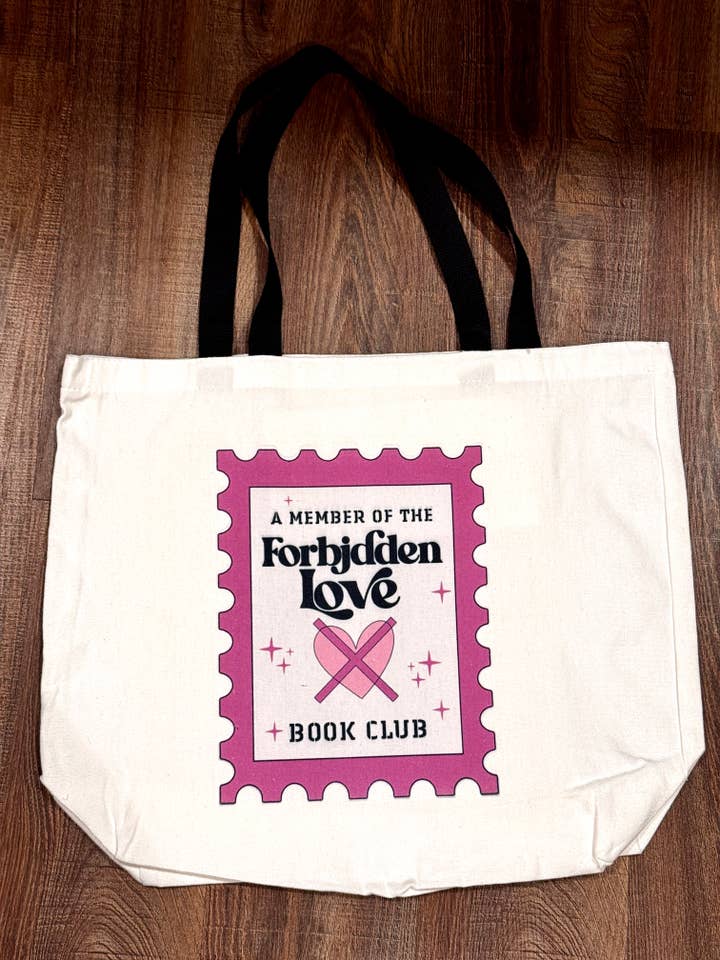 Book Trope Large Capacity Tote for wholesale by Wicks and Whims