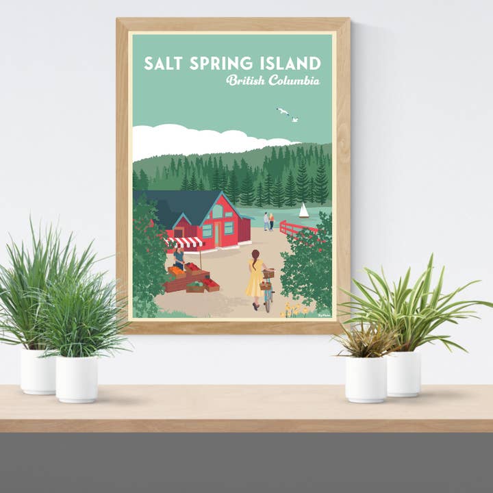 CARTAZ DA ILHA DE PRIMAVERA SALGADA por atacado de TripPoster