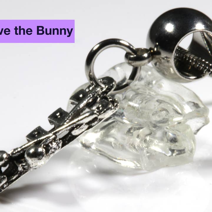 Dave The Bunny - Venta al por mayor Collares con colgantes/abalorios - Collar con xilófono, colgante de xilófono Glockenspiel