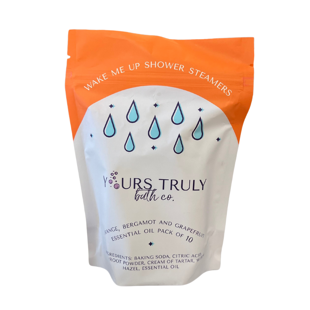Yours Truly Bath Co - Wholesale Shower Steamer/Bomb - Wake Me Up Shower Steamers2