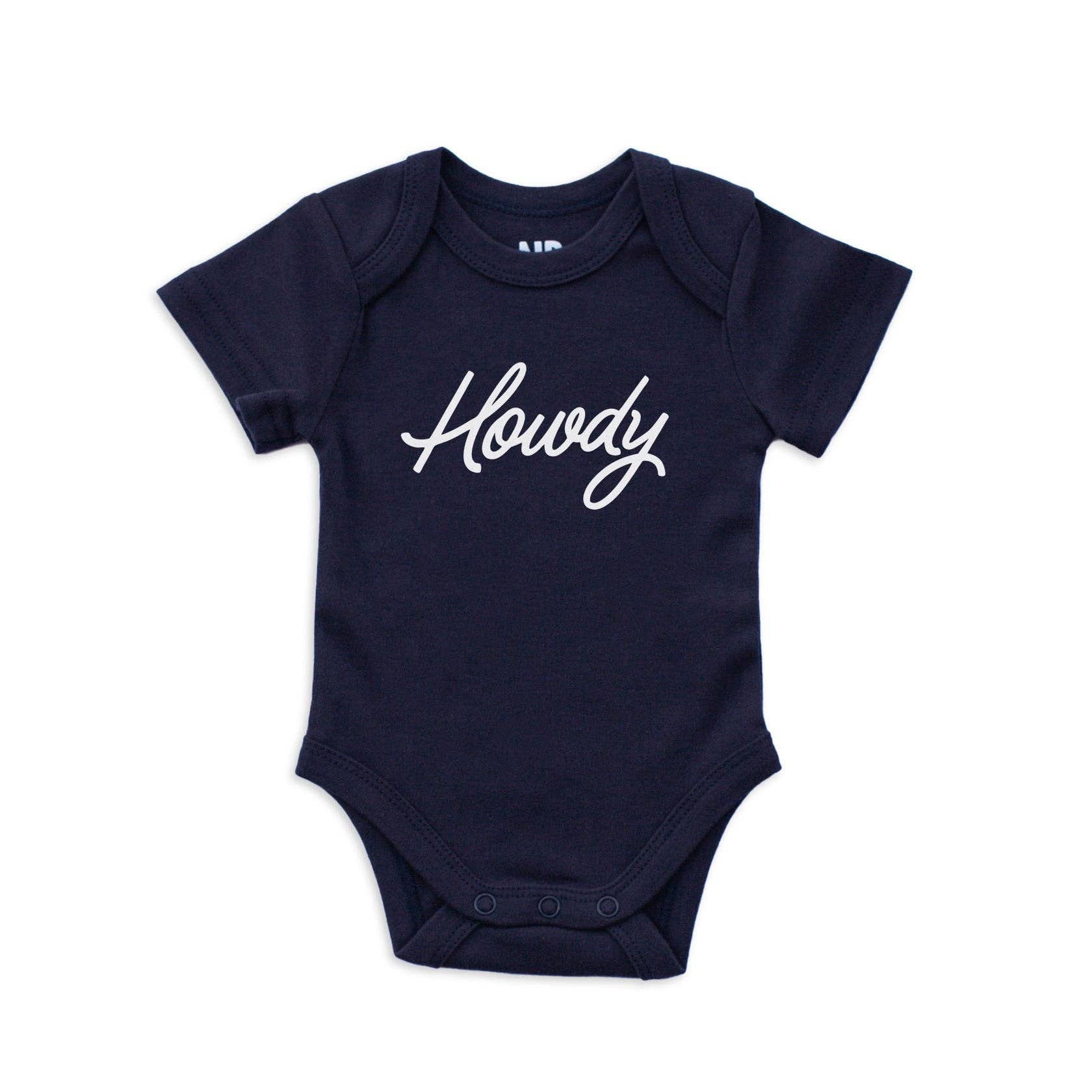 Frankie Jean - Wholesale Bodysuit (Non-Footed) - Baby - Howdy Cursive Onesie7