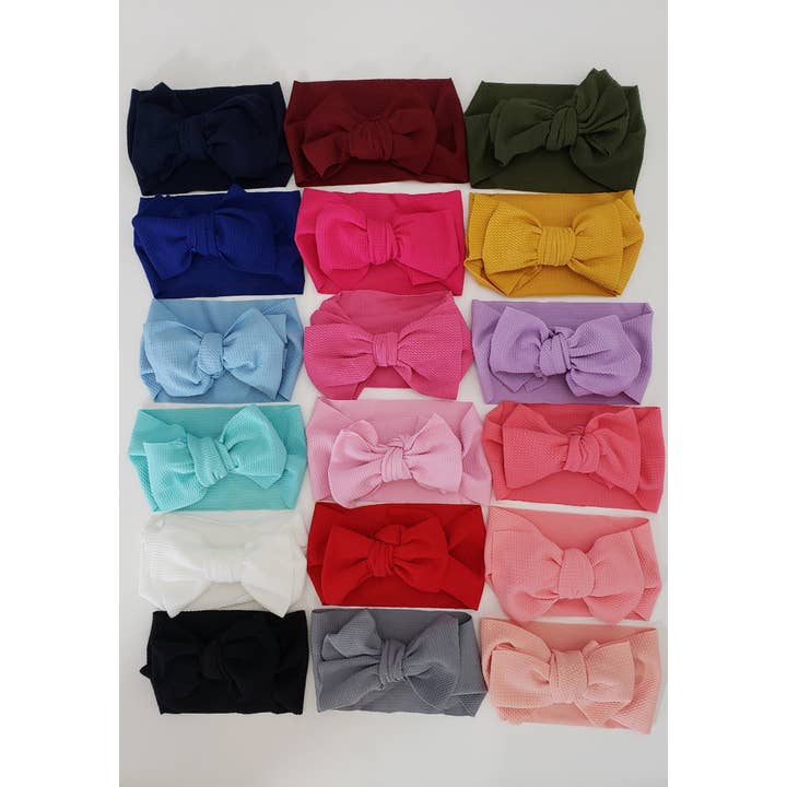 Clover Cottage - Wholesale Fashion Headband - Kids - Waffle Head Wraps