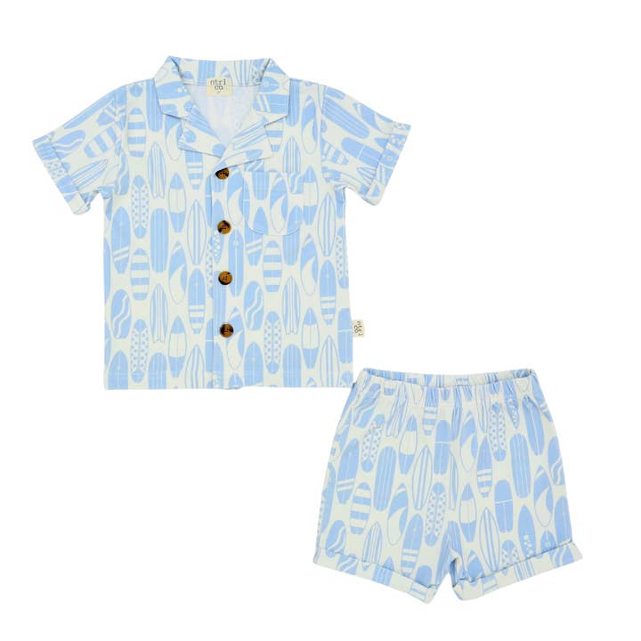 Le Set Île | Surf's Up | Bleu pour la vente par ntrl co.