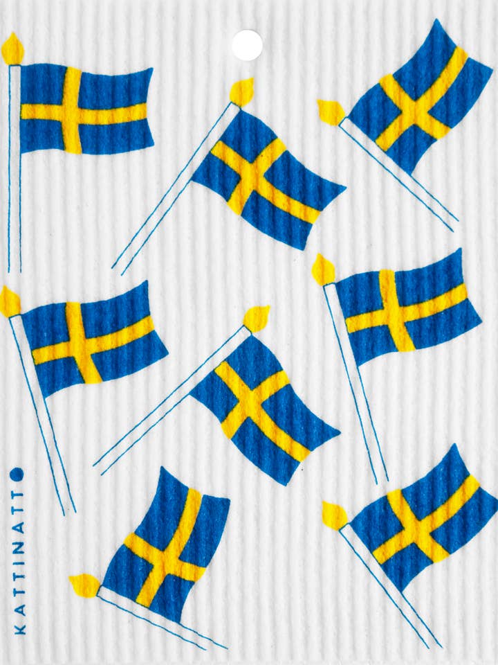 Swedish Flags Swedish Wash Towel for wholesale by Talla Imports