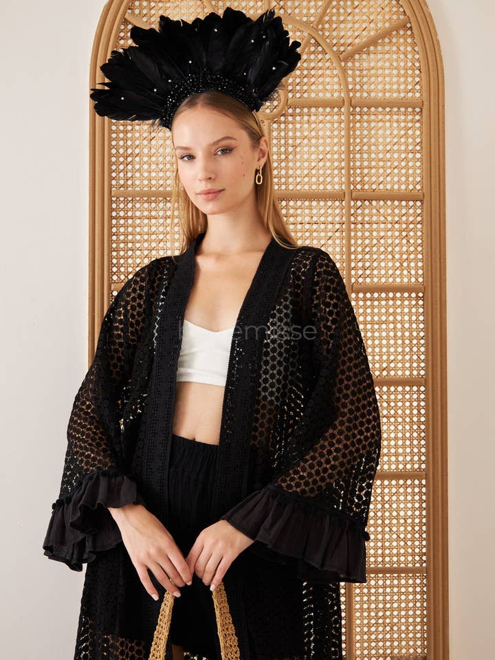 Rustic Boho Kimono for wholesale by bohémisse