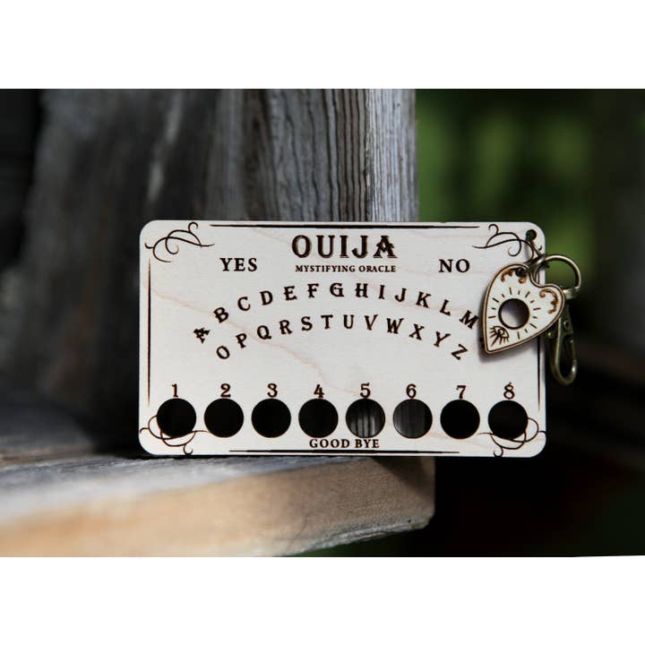 Sunrise Grove - Wholesale Embroidery/Cross Stitch Supplies - Ouija Board Maple Wood Embroidery Floss Storage Holder