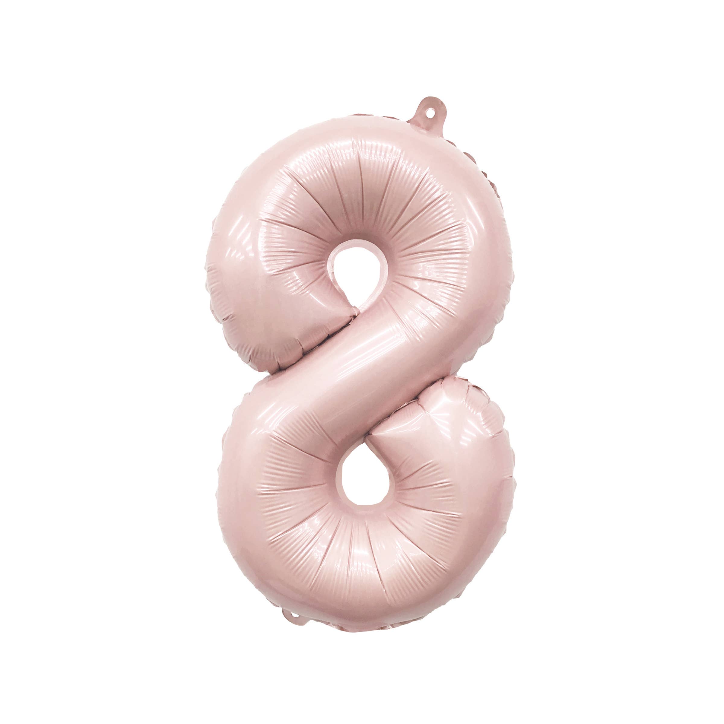 Ellie's Party Supply - Wholesale Balloon - Barely Blush Mylar Number Balloons (32 Inches)8