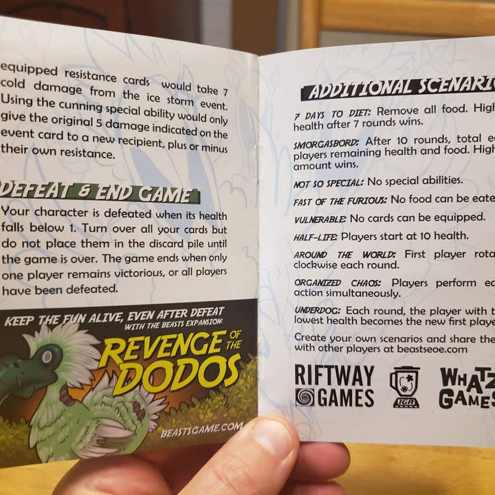 Riftway Games - Wholesale Board Game - Beasts: Edge of Extinction19