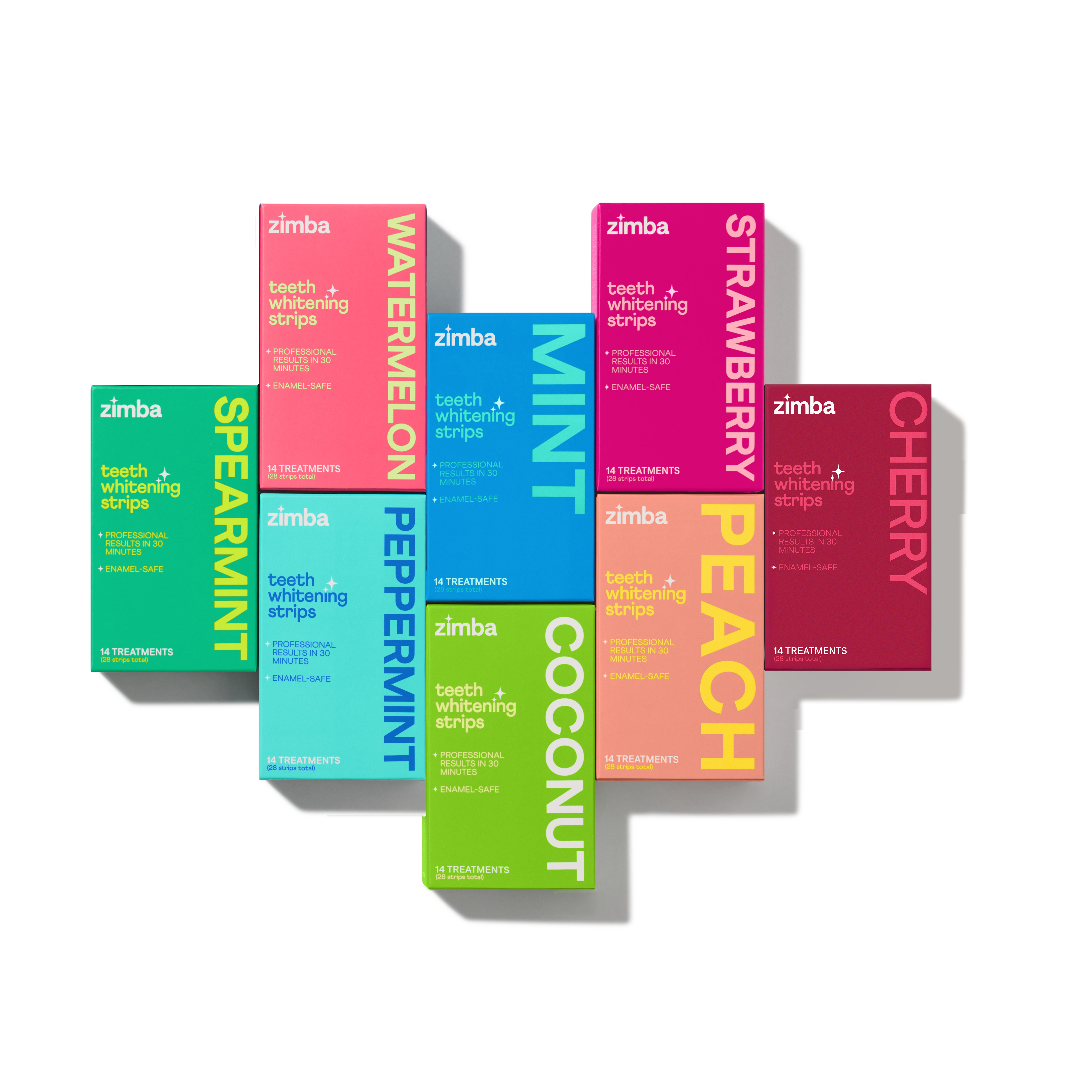 Zimba Whitening - Venta al por mayor Blanqueadores dentales - Tiras Blanqueadoras de Dientes de Fresa7