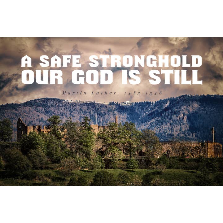 Castelo Forte - Martinho Lutero por atacado de Hymncourage