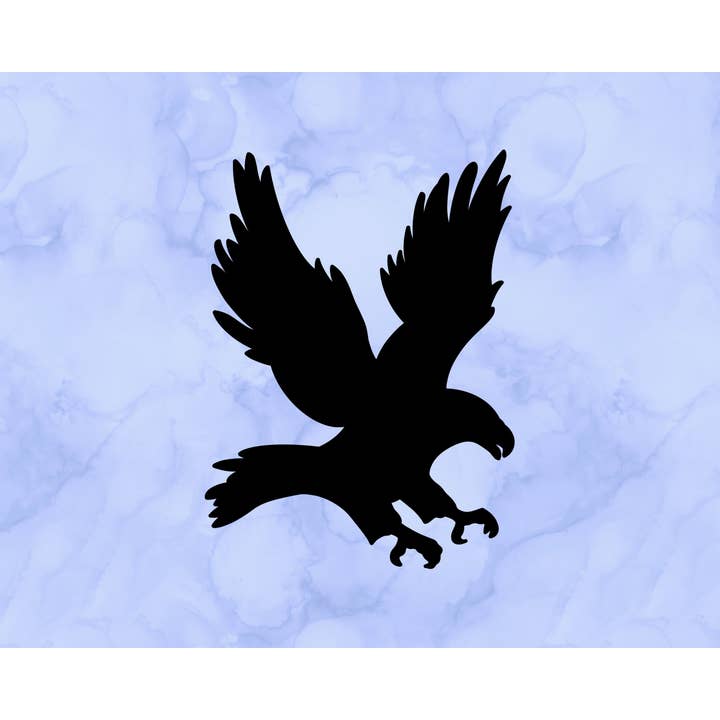 Autocollant Silhouette d'aigle (2 po) pour la vente par Sticking with You