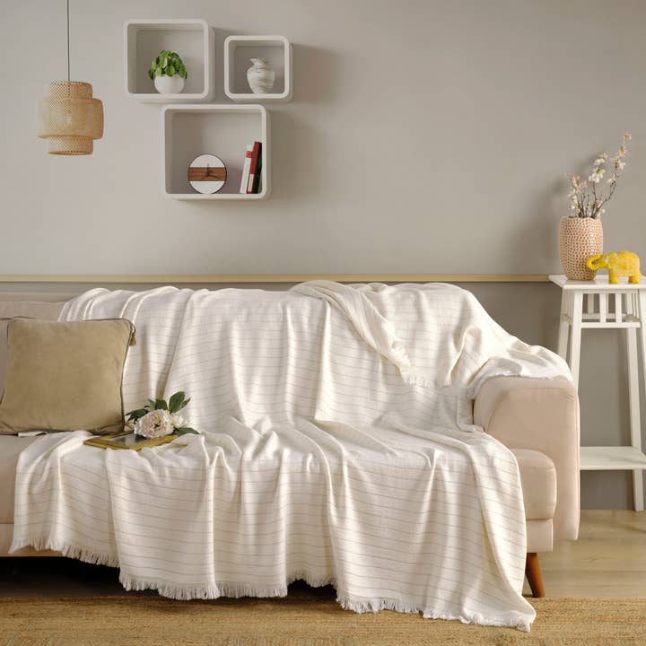 KAFTHAN - Wholesale Coverlet - Gocek Bamboo Coverlet & Throw | Christmas Holiday Gift4