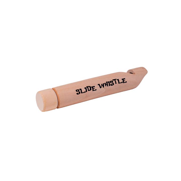 Toysmith - Wholesale Musical Toy - Kids & Baby - Neato! Wooden Slide Whistle, 6.5" Sealed Musical Toy, Retro