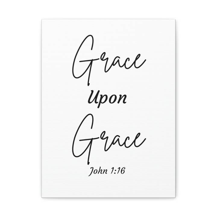 Grace upon grace wall art for wholesale by A Mom Raising Arrows