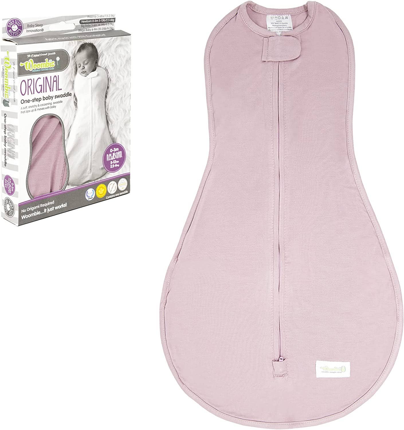 Woombie - Wholesale Inbakerdoek - Baby - The Tencel (eucalyptus) Woombie inbakerdoek voor baby's1