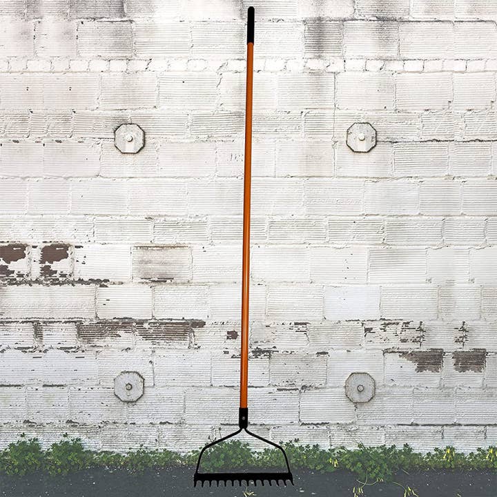 Ashman Online - Wholesale Garden Tool - Ashman Bow Rake (6 Pack) – Heavy Duty 56 Inch Fiberglass Handle, Equipped with Rubber Grip Handle for a Strong Hold When Working – Rust Resistant6